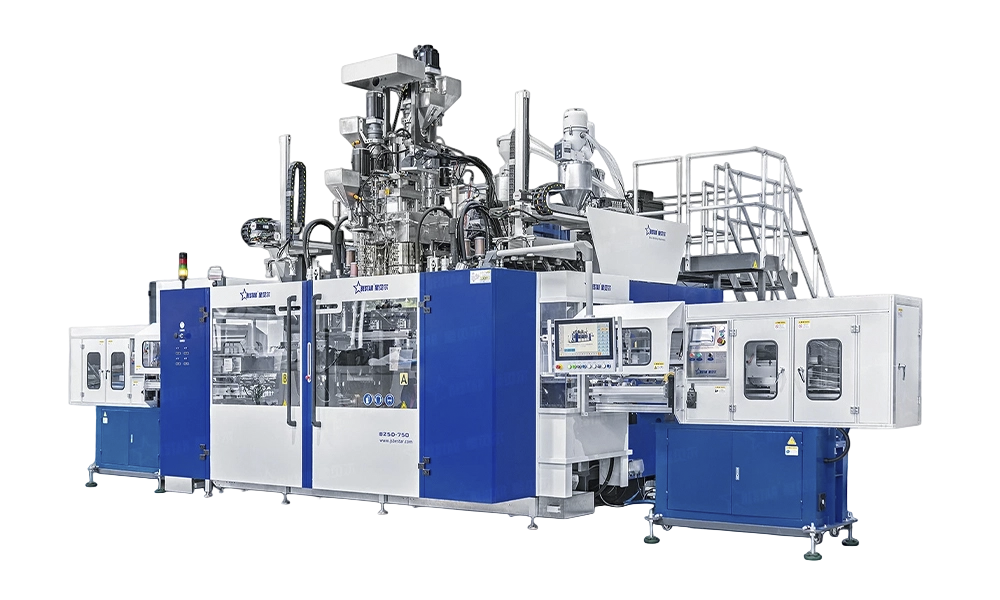 เครื่องเป่าขวดพลาสติก COEX-4 COEX-4 ขนาด 1 ลิตร